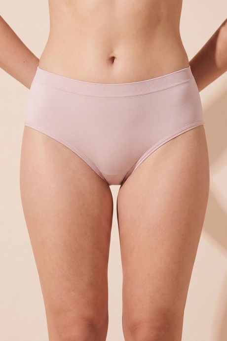 Zivame Medium Rise Full Coverage Seamless Hipster Panty (Pack of 3) - Multicolor — image 2